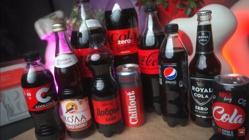   Блогер сравнил 11 вариантов колы без сахара. Какой русский аналог вкуснее Coca-Cola Zero и Pepsi Max? Данил Тармасинов