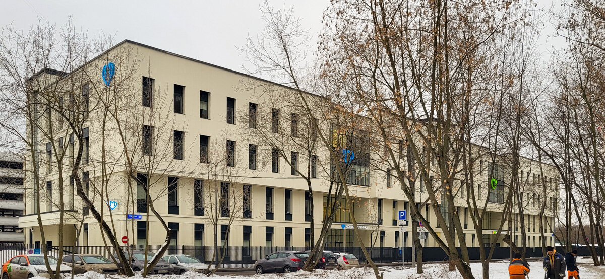 Новая поликлиника на Уржумской. Фото автора