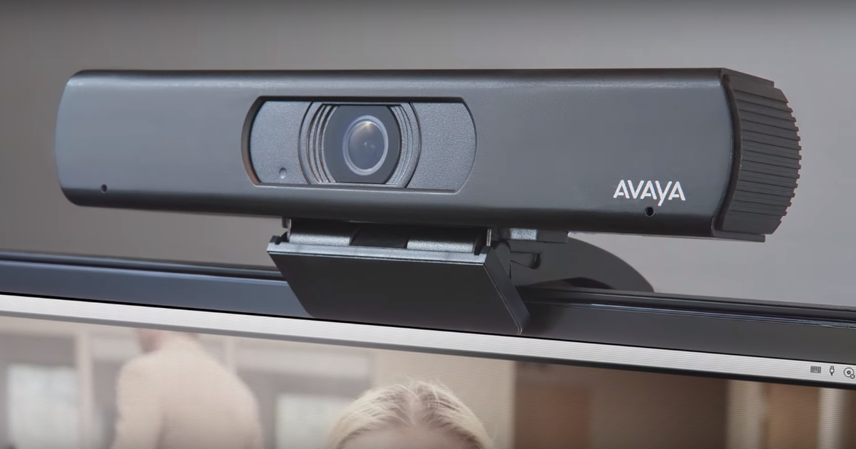 Avaya HC020 Huddle Camera, скриншот видео Avaya