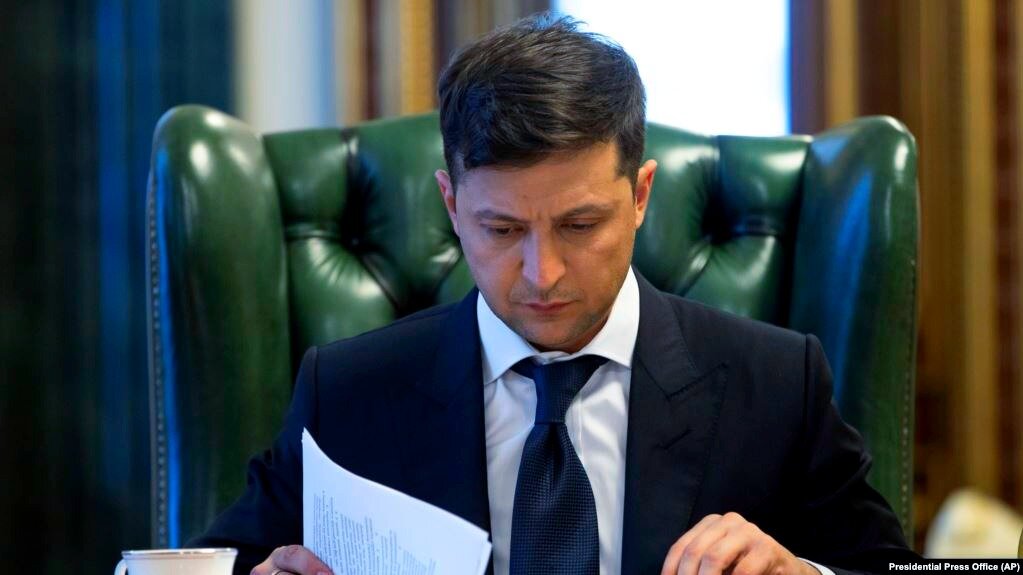 Президент Украины Владимир Зеленский. Фото с сайта: https://ru.krymr.com