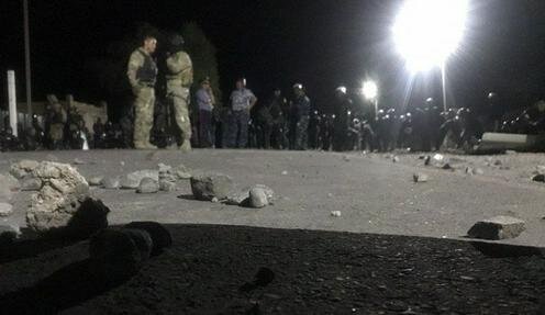 Штурм резиденции в Кой-Таше. Фото Sputnik