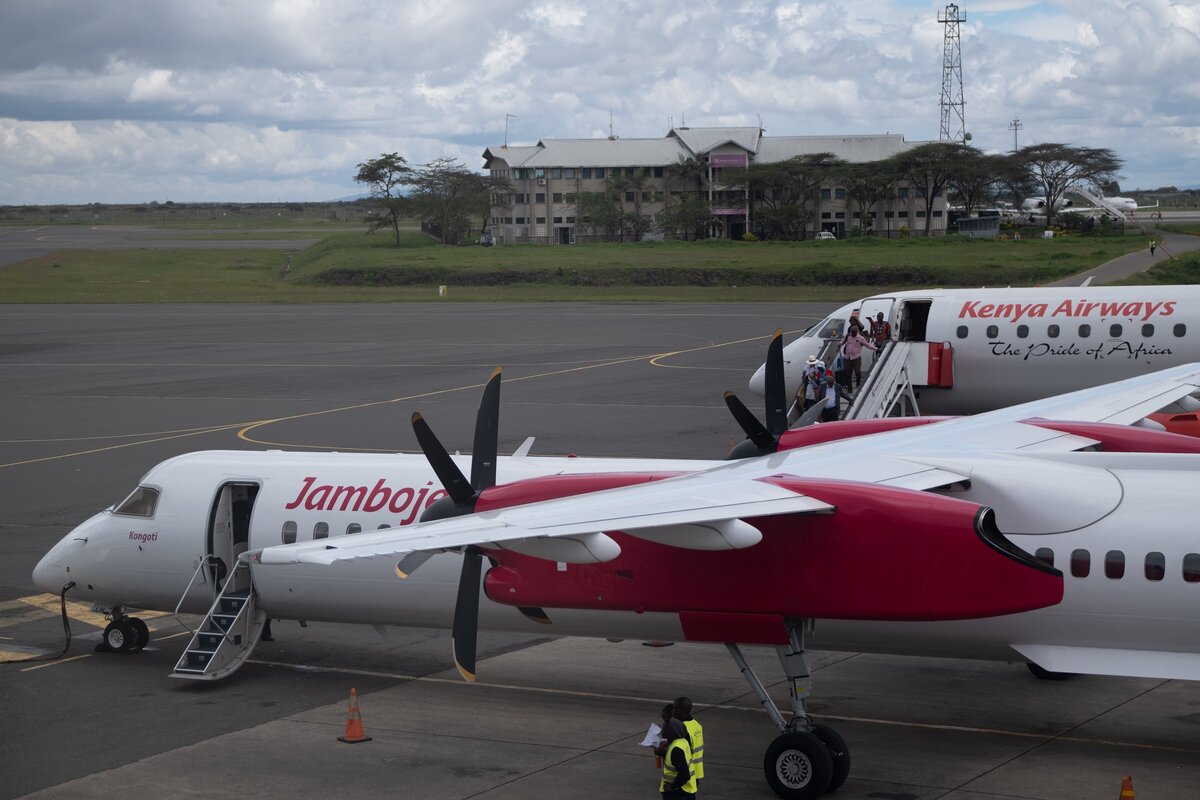 Самолет из Найроби на Мадагаскар
