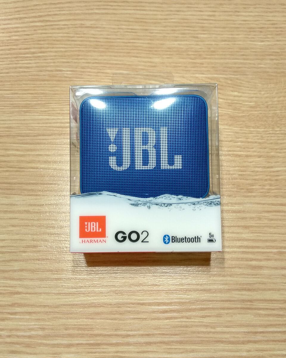 Купленная мной колонка JBL GO 2