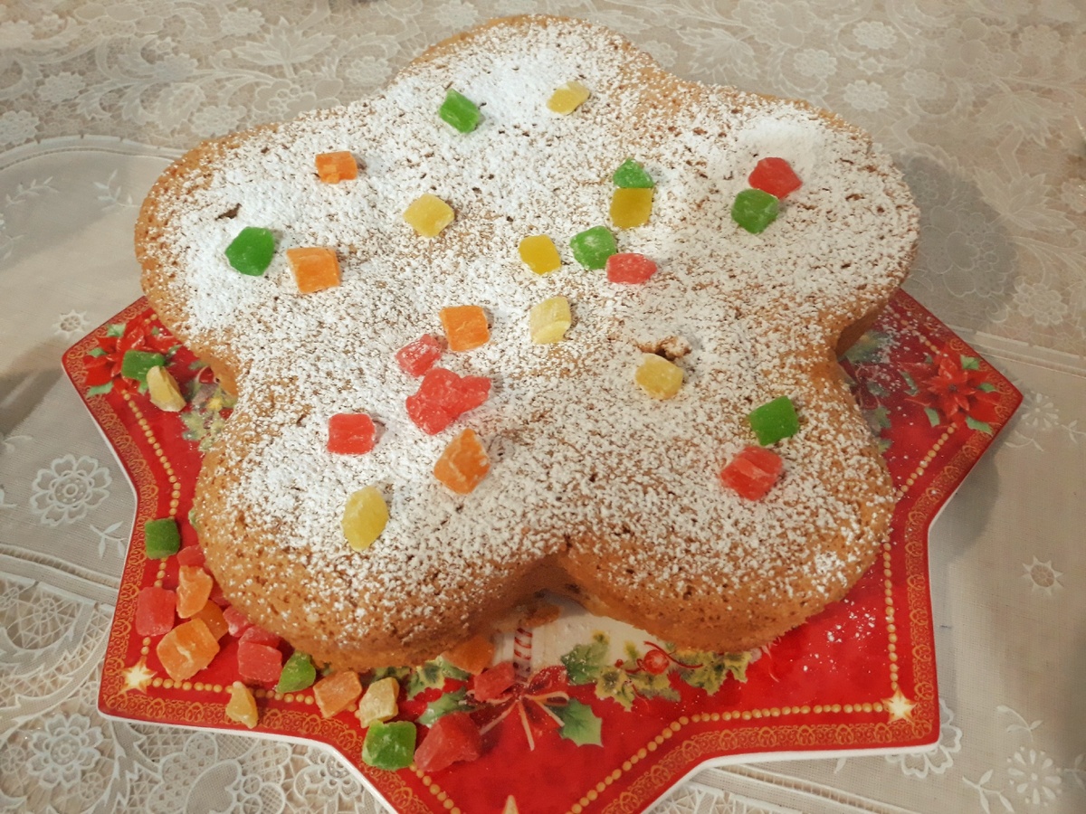 Шарлотка с яблоками