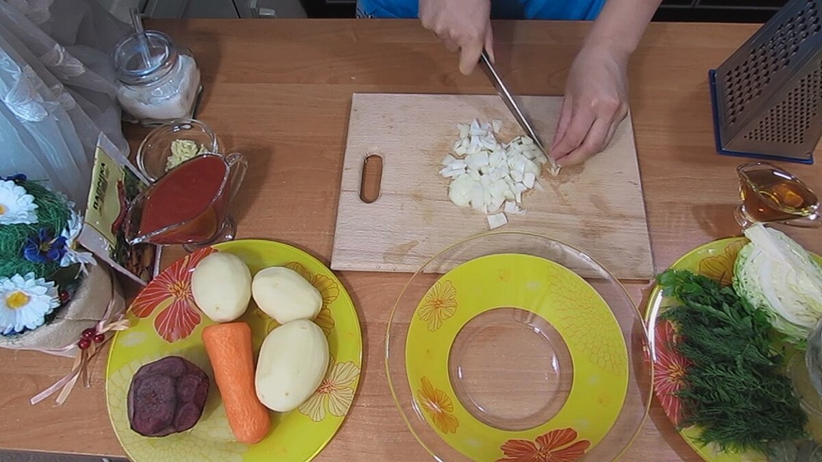 Борщ буквально за пол часа, простой, быстрый, пошаговый рецепт | Вкусный  рецепт от Людмилы Борщ | Дзен