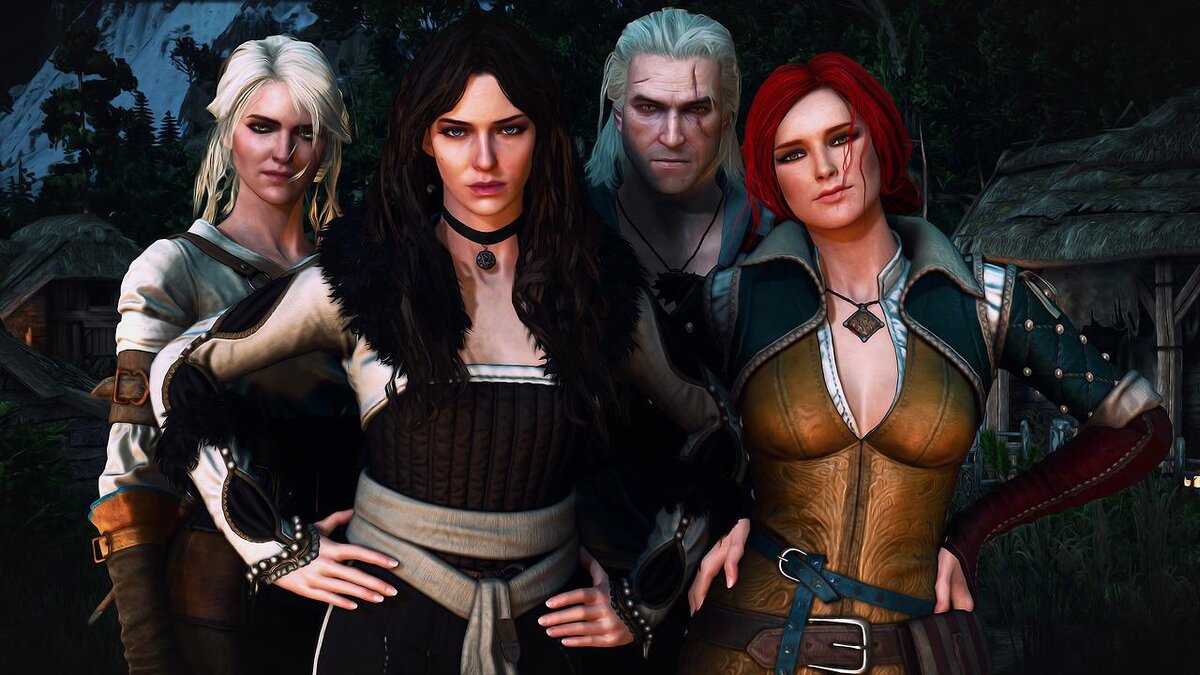 The witcher 3 yennefer looks фото 36