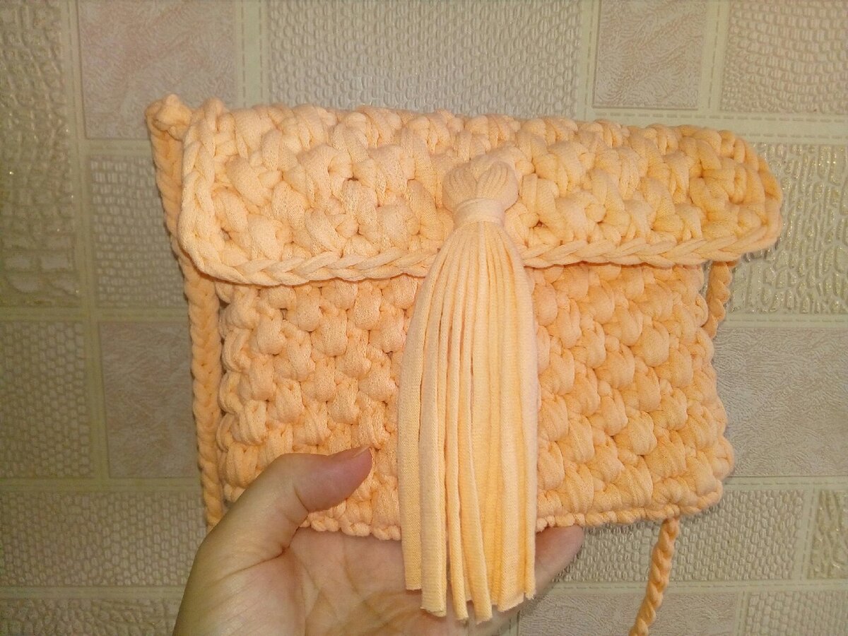 Моя работа - клатч для девочки