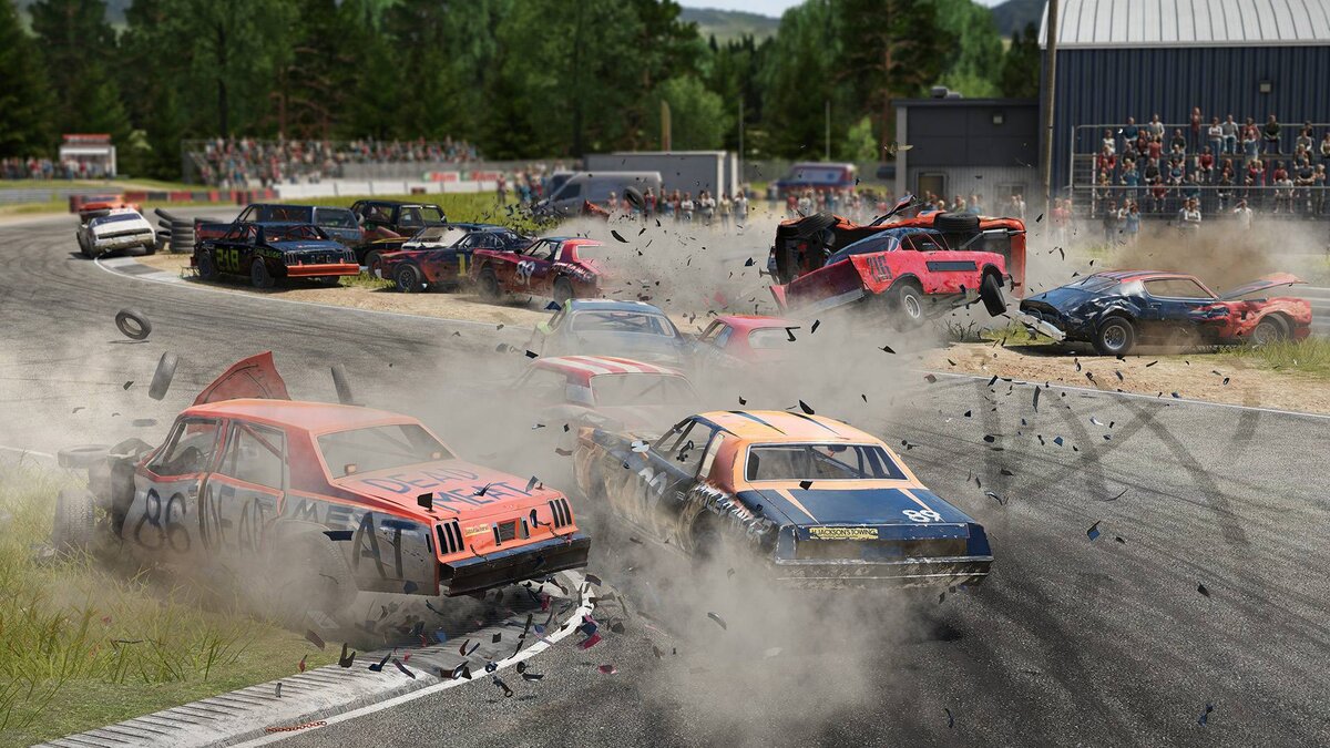 Wreckfest гонки на выживание, достойный наследник FlatOut. | HITROV-TIME |  Дзен