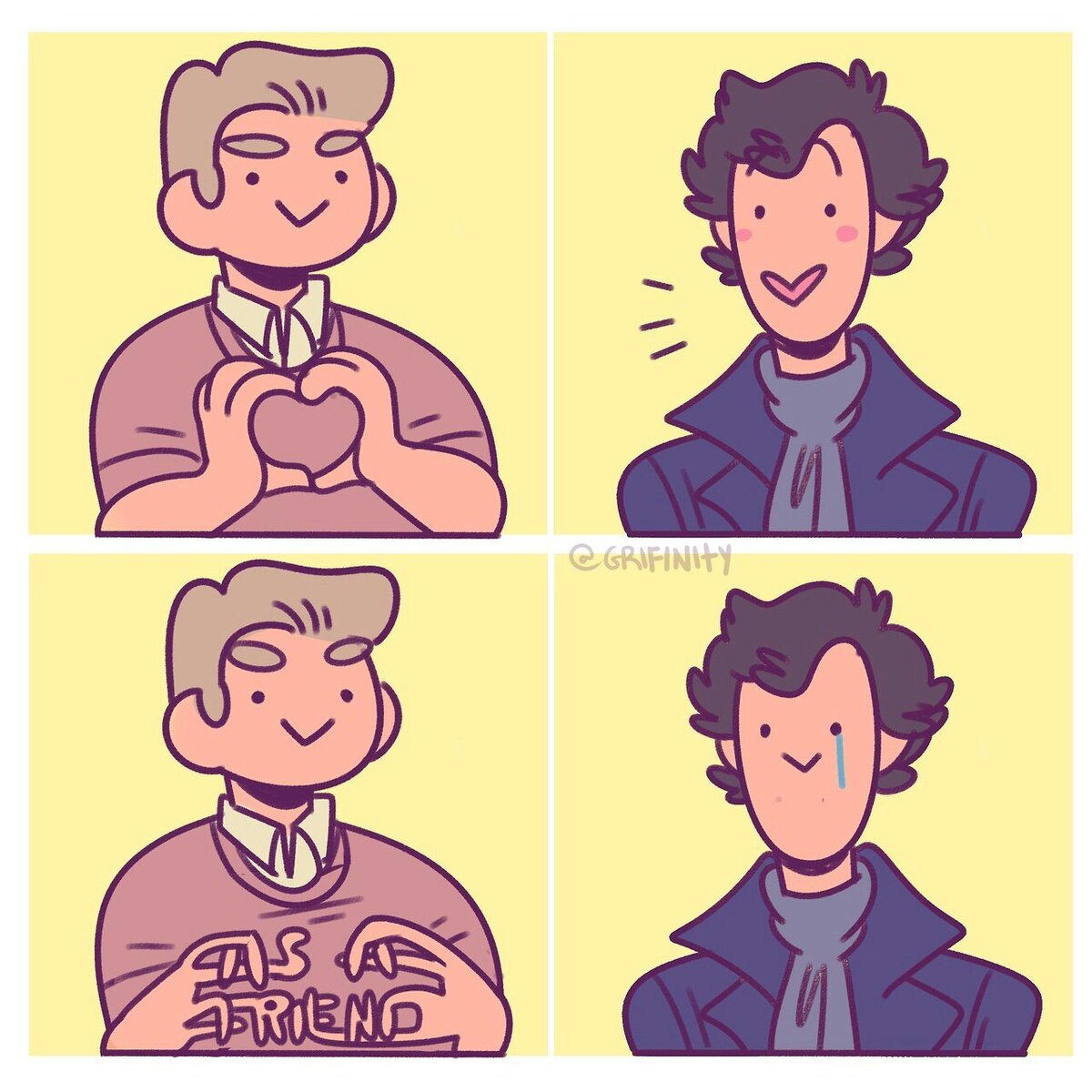 as a friend....  (картинка взята из свободного источника)