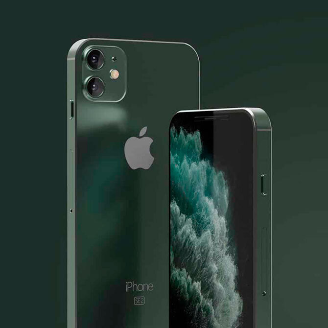 Рендер iPhone 2020