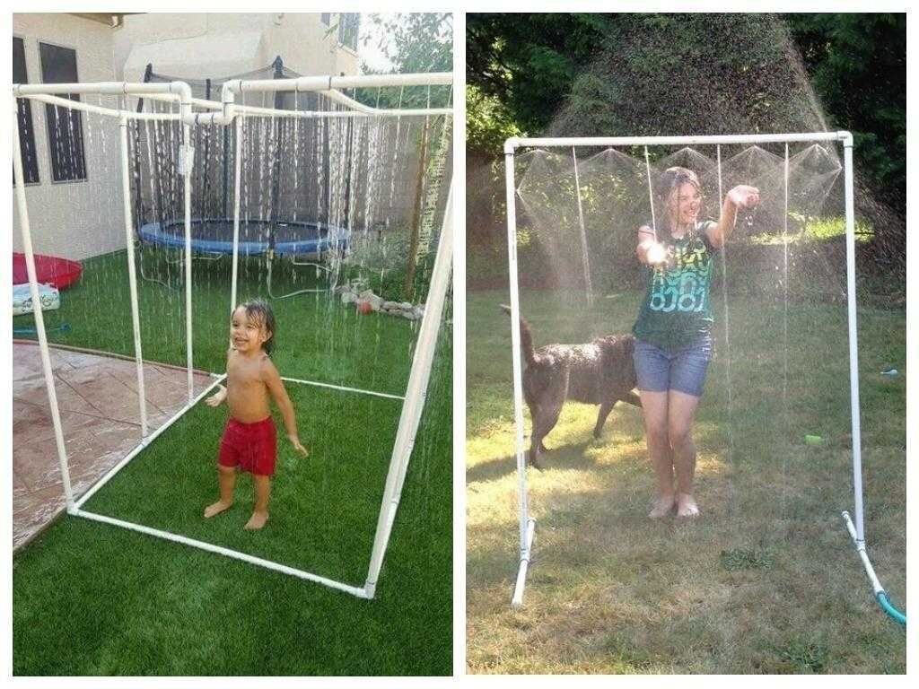 Душ из пвх труб. 🤔