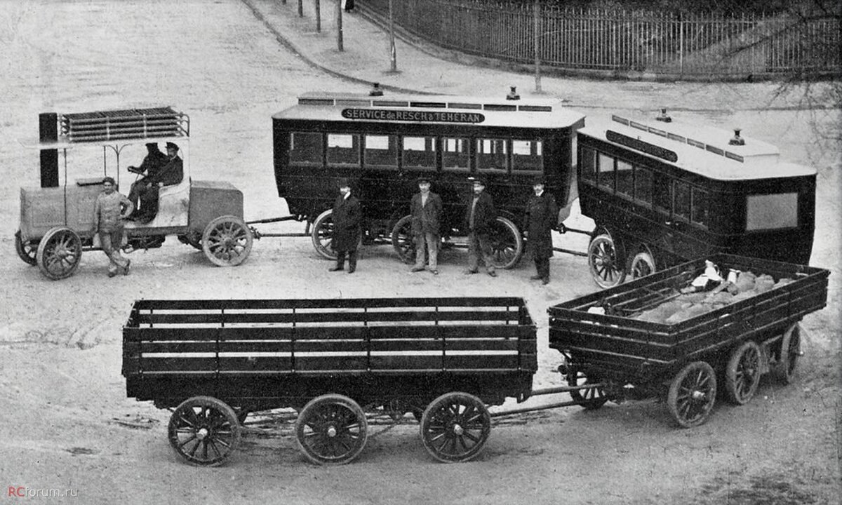 Поезда Ренара. Часть 2. Train-Renard. 1904-1908. Российским военным не  понравились. | Remont1969 | Дзен