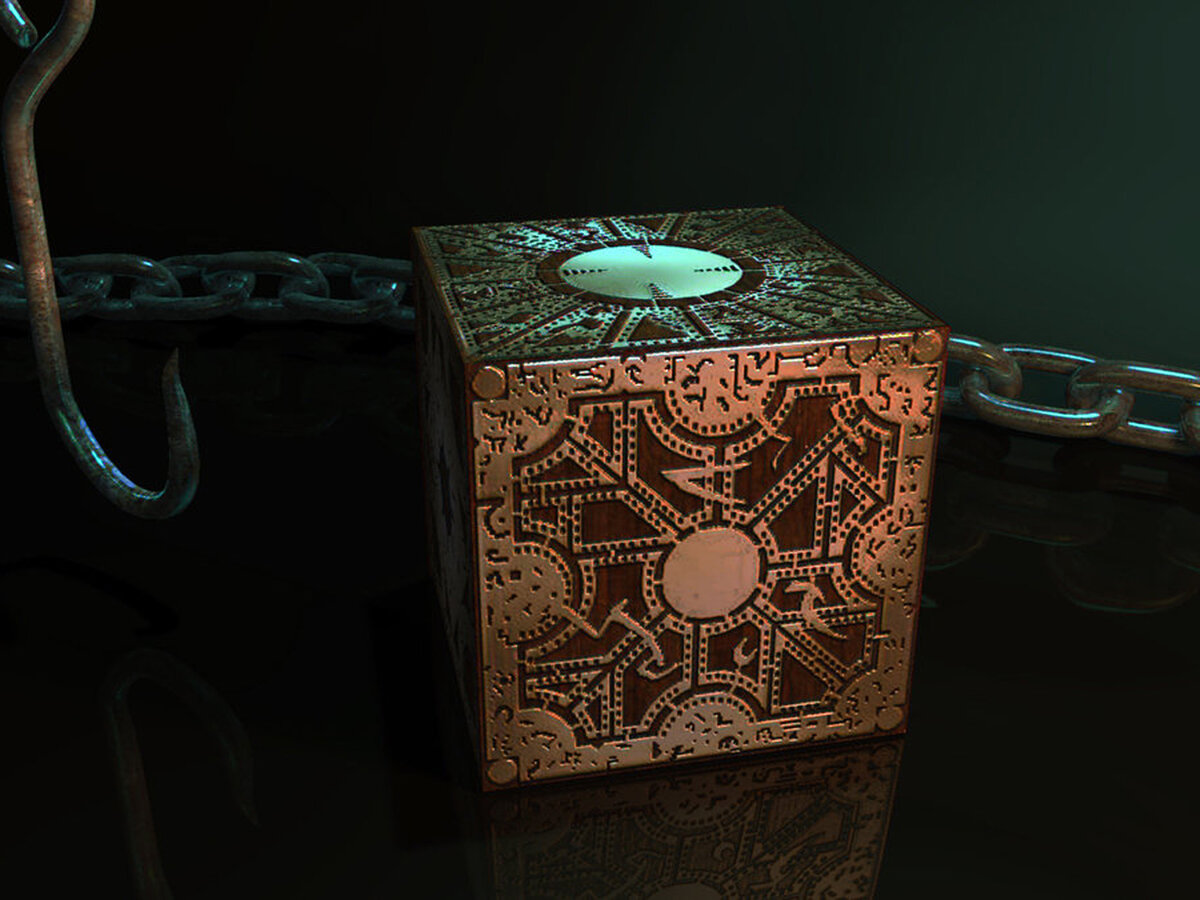 Ад головоломка. Hellraiser шкатулка Лемаршана. Шкатулка Лемаршана Lemarchand Box. Шкатулка Лемаршана арт. Артефакт шкатулка Лемаршана