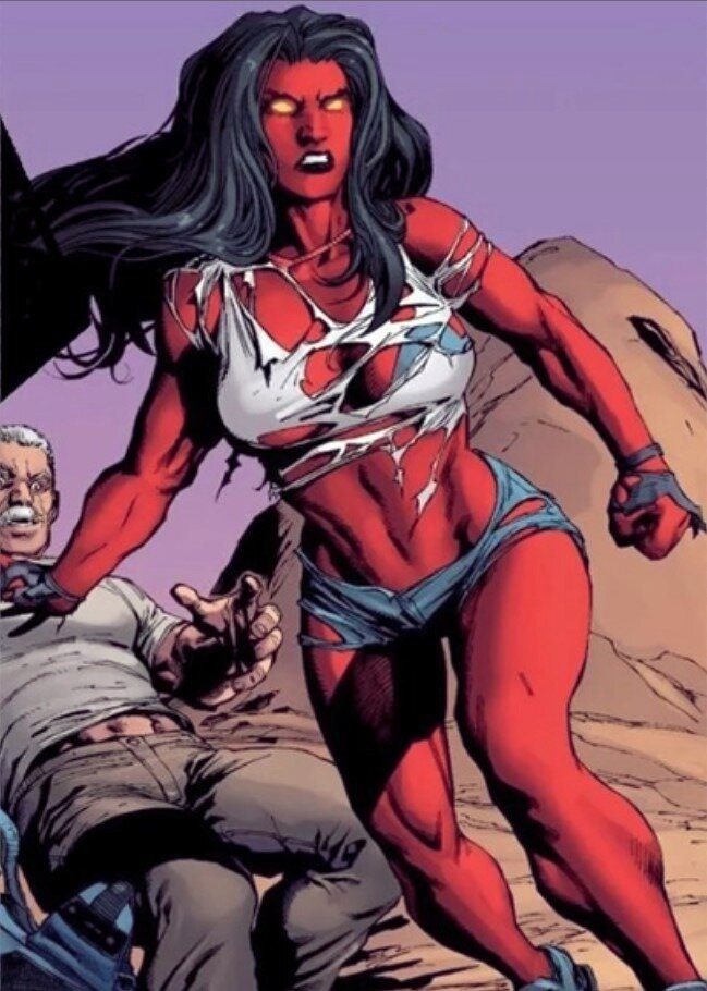 Красная Женщина-Халк