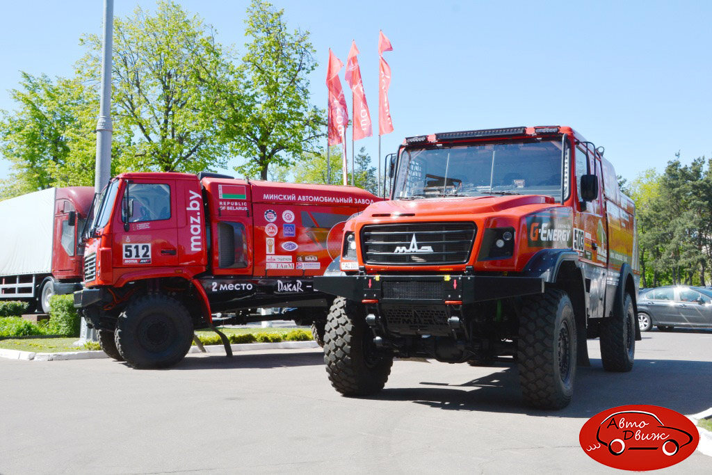 Новейшие МАЗы, которые не пустили на парад | АвтоДвиж | Дзен