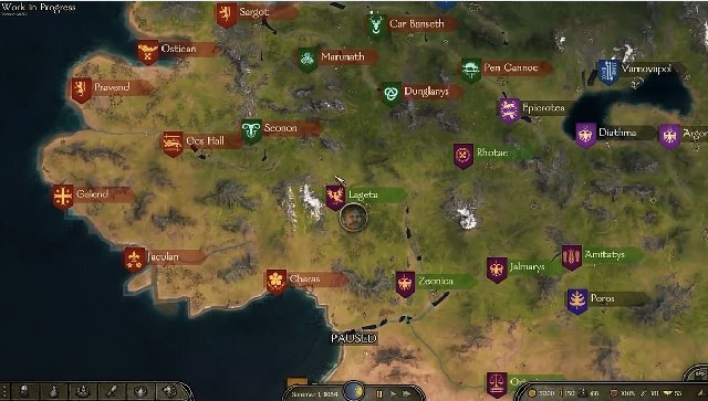 Mount blade ii bannerlord карта