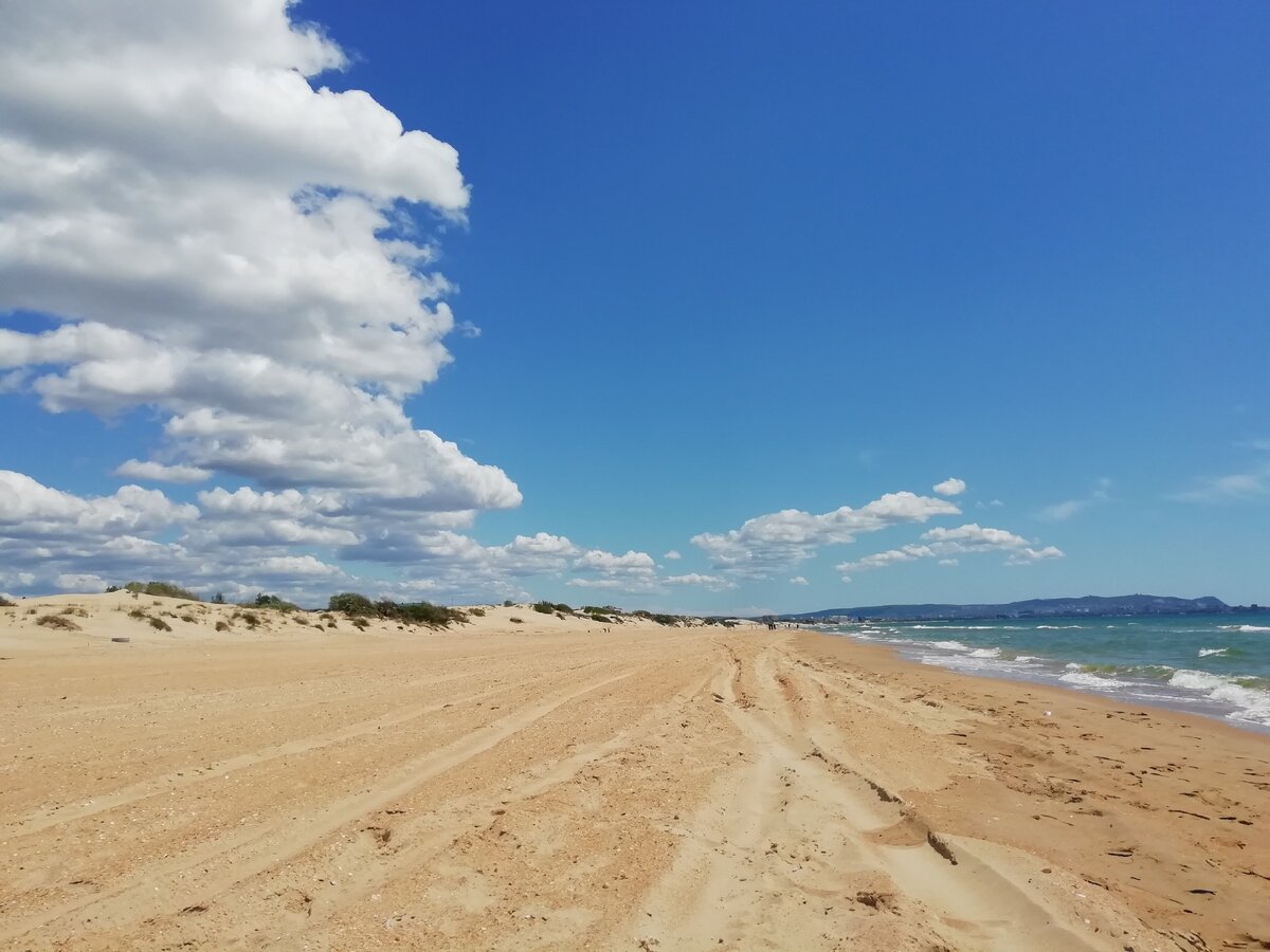 Один из пляжей на Пионерском проспекте