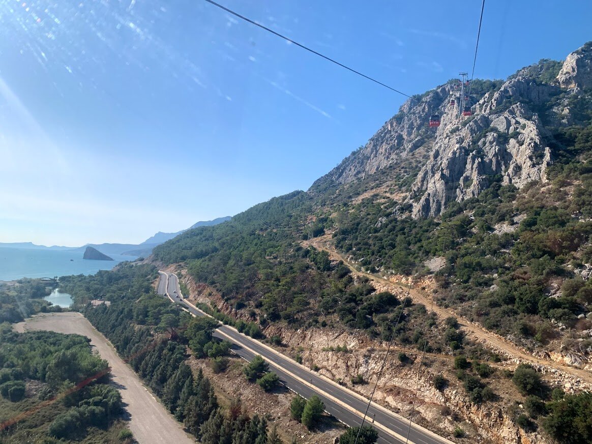 Канатная дорога Тюнектепе