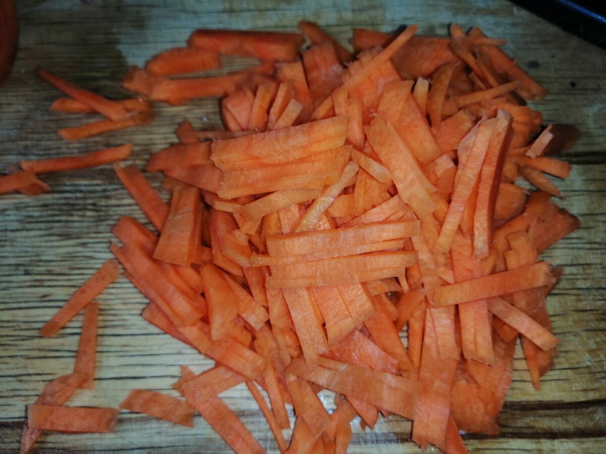 Морковь люблю соломкой