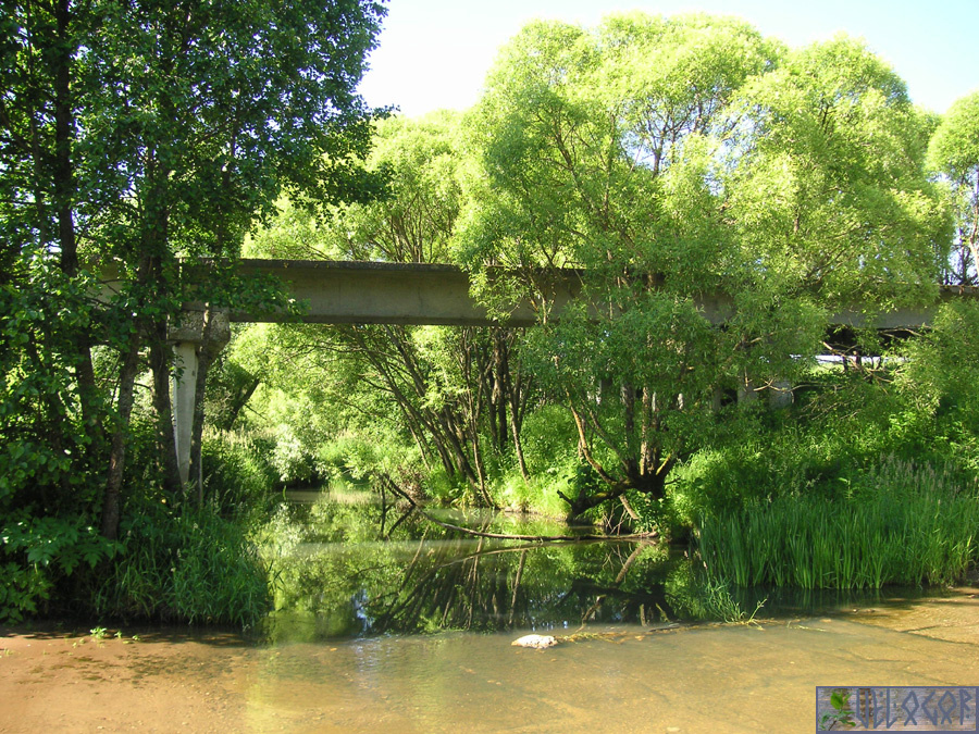 Недостроенный мост через реку Бол. Березуй