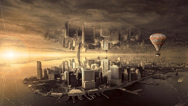 Город-фэнтези, источник https://pixabay.com/