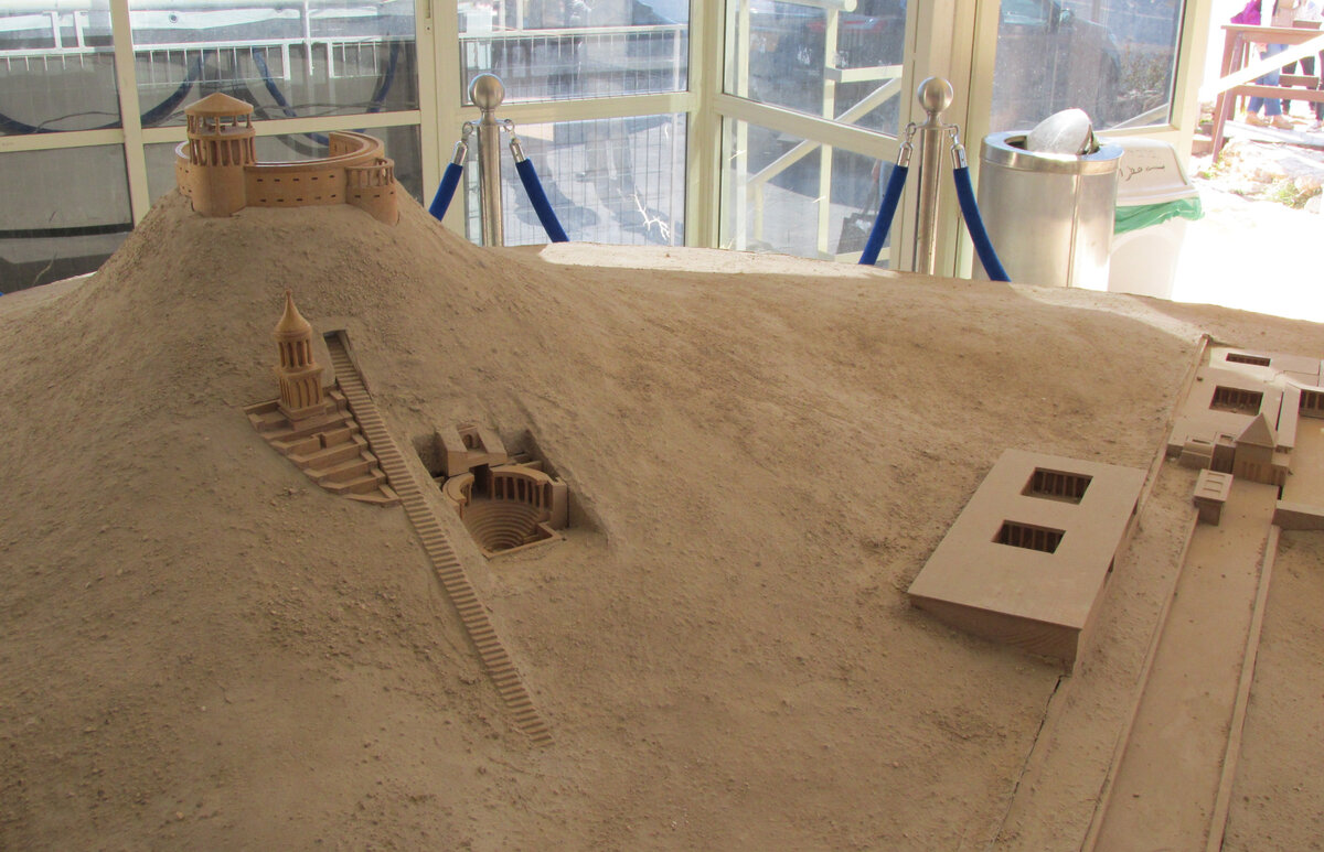 Иродион, макет