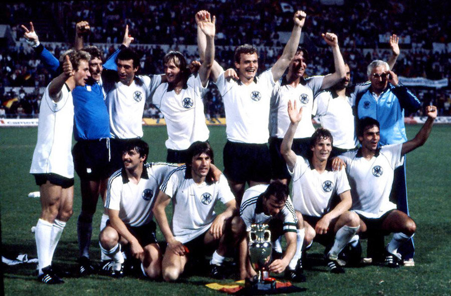 Сборная ФРГ - чемпион Евро-1980