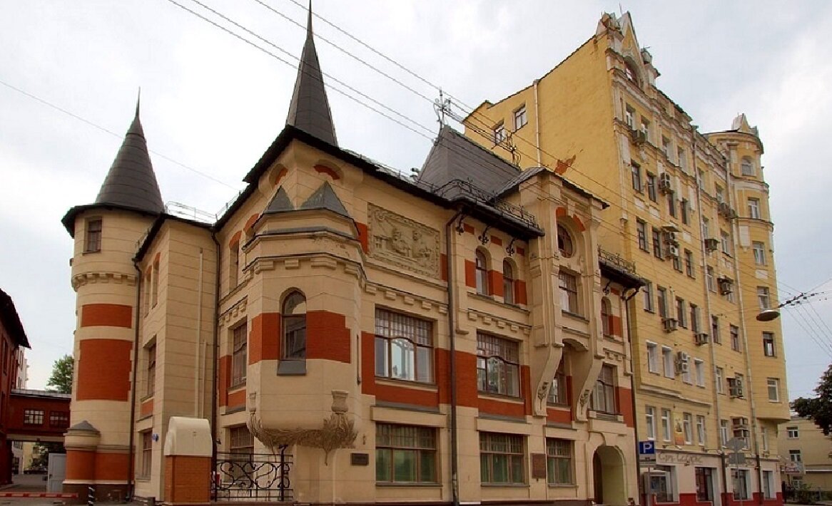 Переулка аристова. Типография Левинсона архитектора ф. Шехтеля в Москве. Особняк Шехтеля Трехпрудный переулок. Типография Левенсона в Трехпрудном переулке. Скоропечатня Левенсона Шехтель.