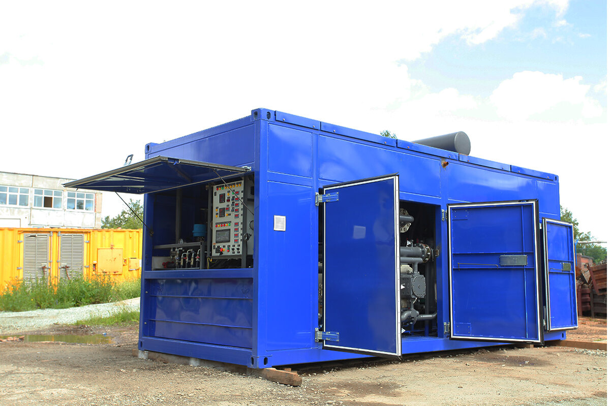 Контейнер для компрессорной станции