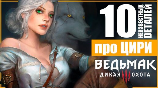 Новый Ведьмак 4 про Цири? | 10 упущенных деталей о Цири в Ведьмак 3 | The Witcher 3