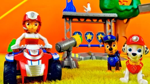 Щенячий Патруль и тренировочный центр - Paw Patrol Rescue Training Center Playset