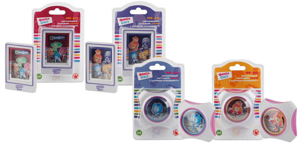 Ночники ЭРА NN-611 и ЭРА NN-612