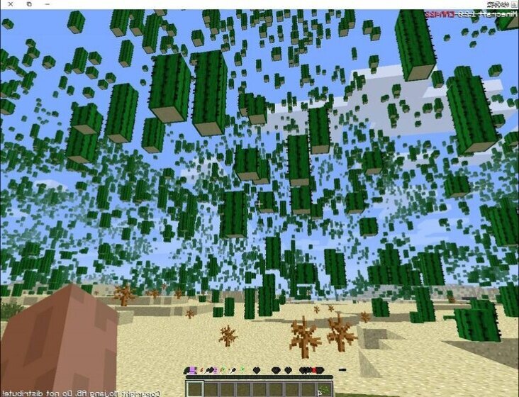 вы в пустыне увидете летающие кактусы