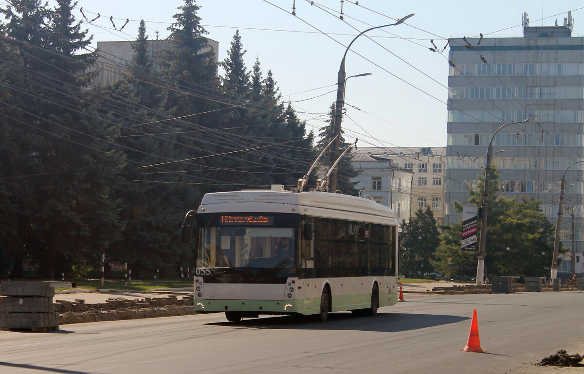 ул. Радищева, маршрут № 11, троллейбус ТролЗа-5265.08 "Мегаполис"