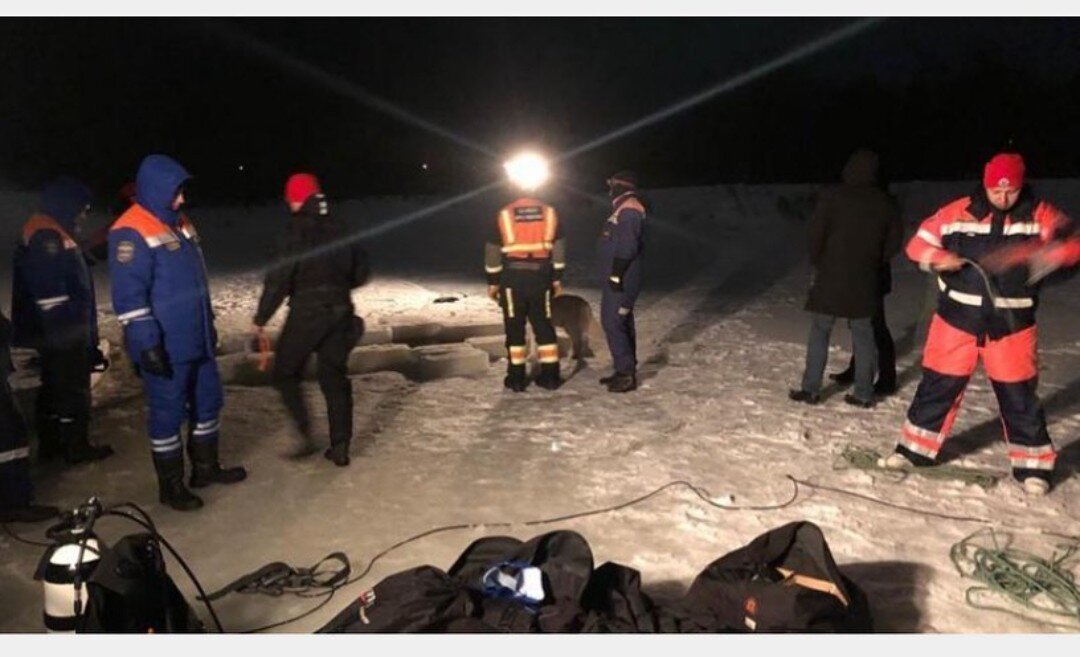 Кадры спасательной операции на месте