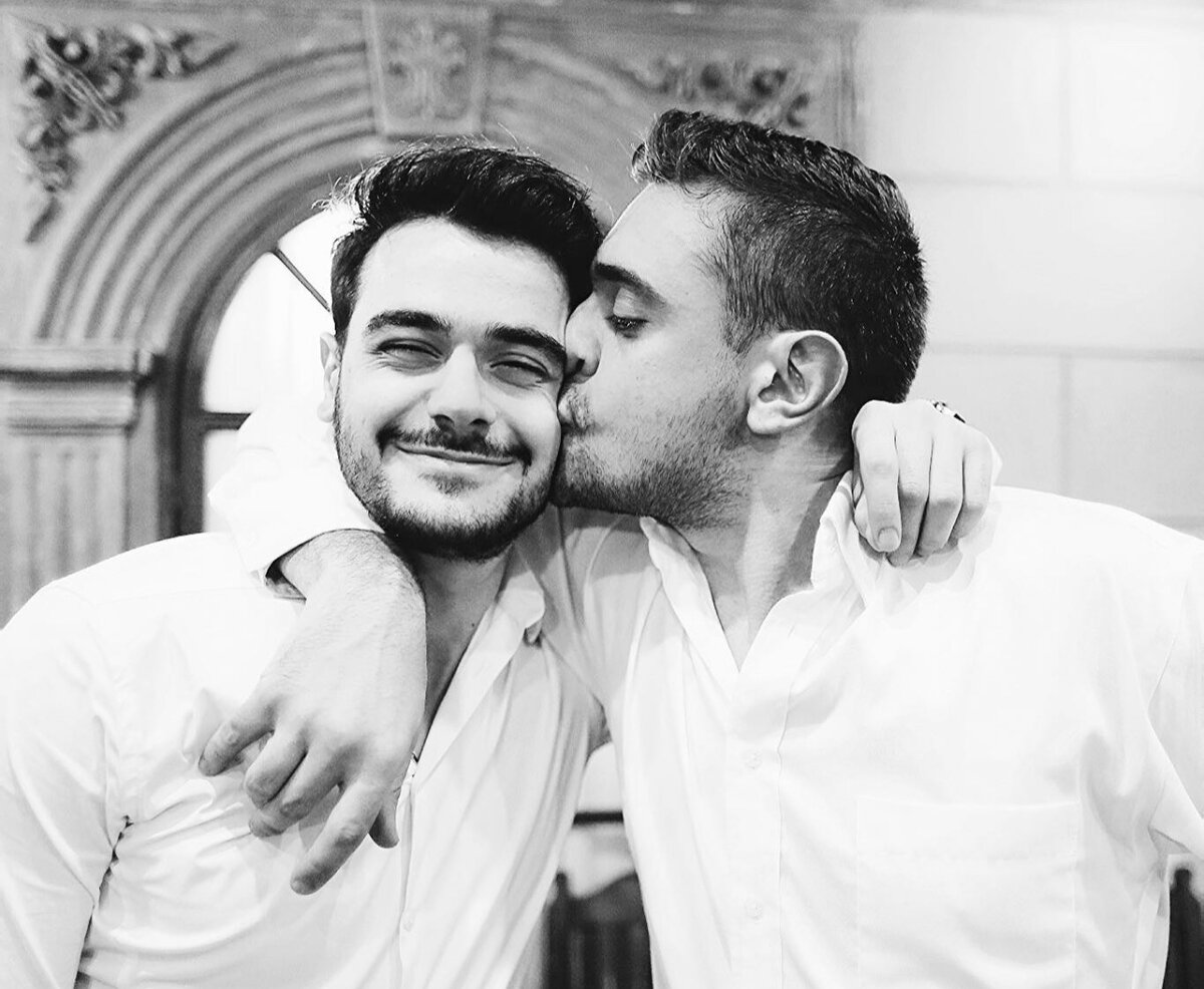 Левон Арамян с братом Миакэлом Арамяном