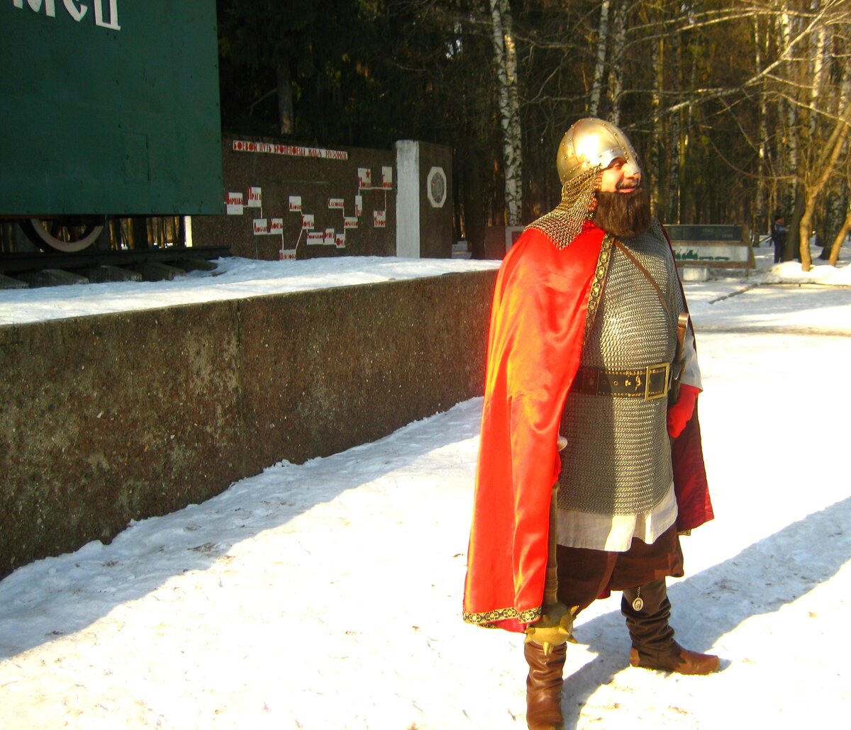 Настоящий богатырь из Мурома.