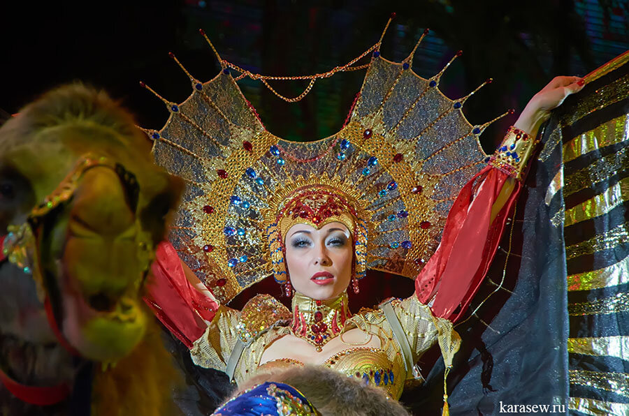 Екатерина Запашная в образе восточной Принцессы 