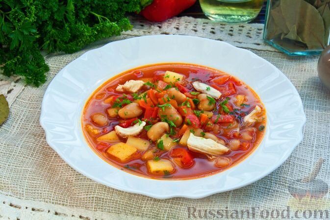 Рис с консервированной кукурузой и горошком