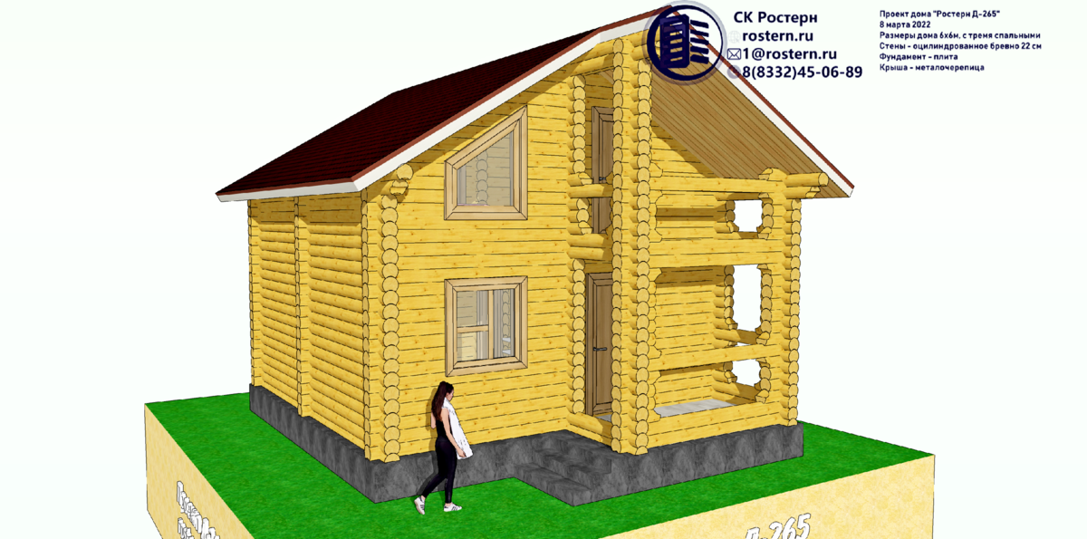 дом 6 на 6. источник фото : https://rostern.ru/