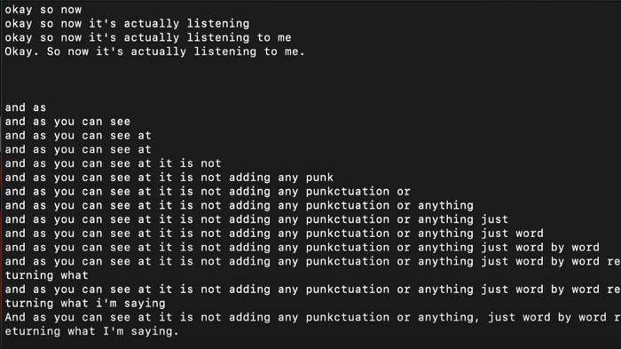 Скриншот теста