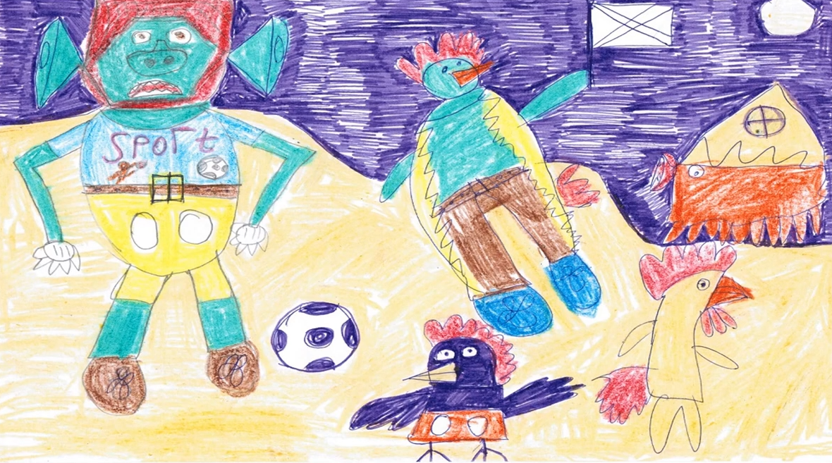 рисунок Серафима