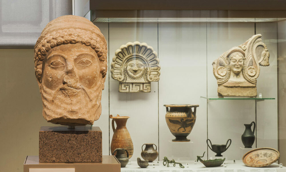 Государственный музей изобразительных искусств имени А.С. Пушкина. Фото: www.pushkinmuseum.art. Экспозиция зала «Античное искусство». 2016 год. Фотограф Ольга Мелекесцева.