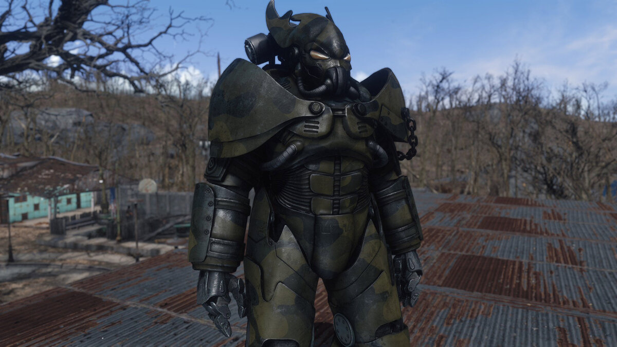 Силовая броня Fallout 4 раска