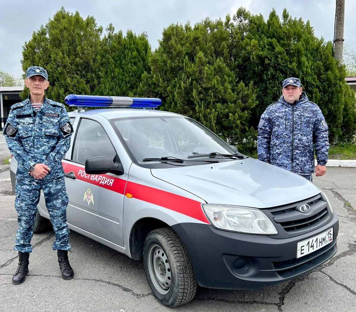 Лада Гранта вневедомственной охраны