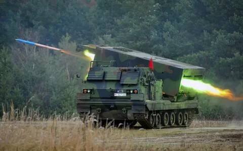 Американская РСЗО  M270 MLRS. Фото из открытых источников.