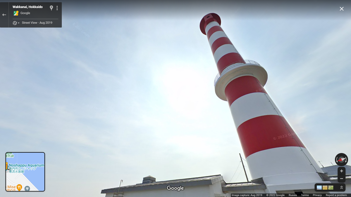 Второй по высоте маяк Японии, между прочим.