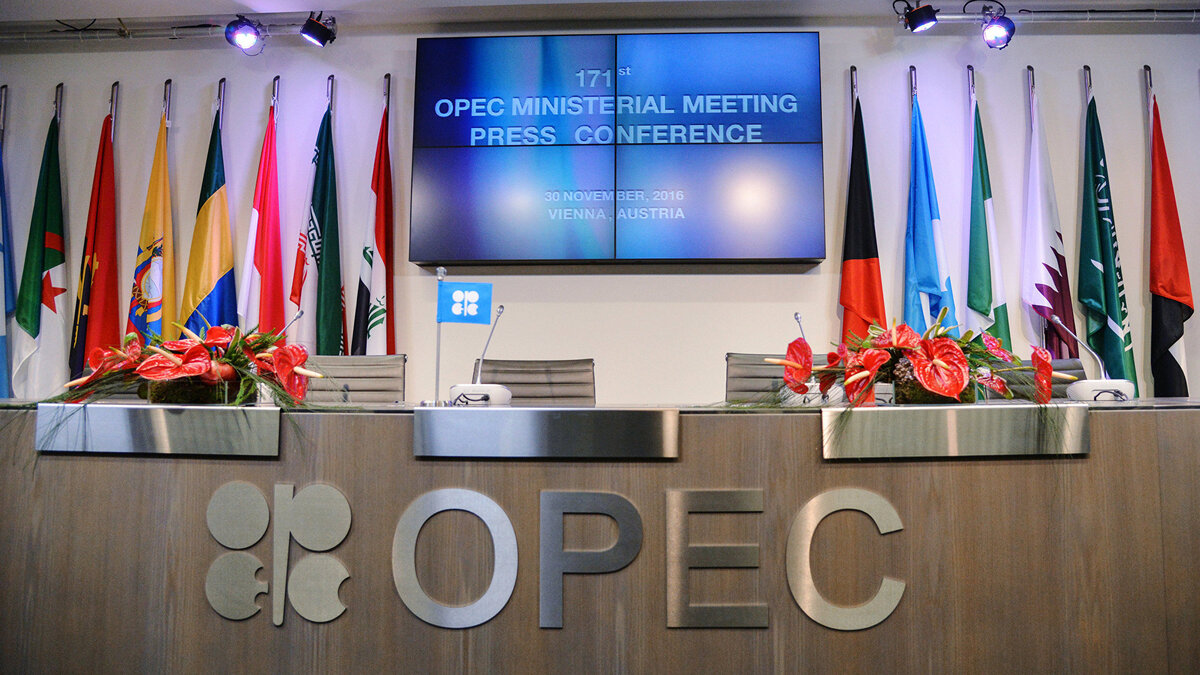    Перед началом официальной встречи Организации стран-экспортеров нефти в Вене© РИА Новости . Алексей Витвицкий