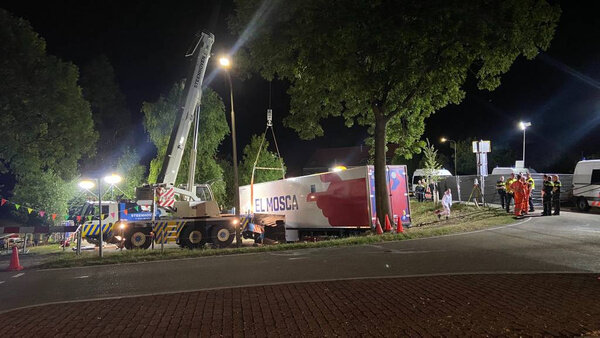 Место трагедии. Фото © Twitter / MauLaparliere