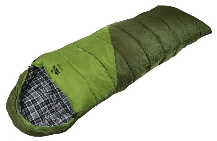 Пример вида типичного спального мешка ковертного типа